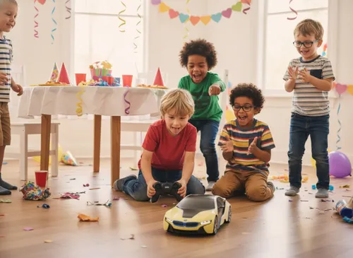 Zdalnie sterowany samochód COIL Auto RC Pilot LED BMW i8-UV zmienia kolor 1:24