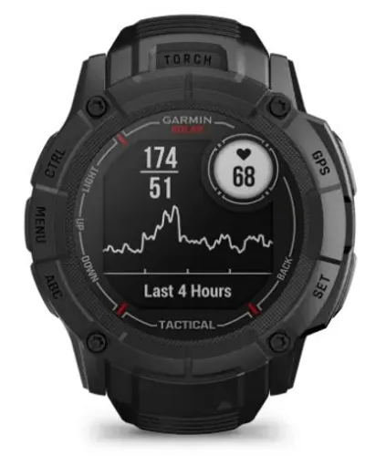 Смарт-часы Garmin Instinct 2x Solar Tactical Edition (черный)