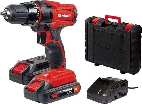 Einhell TC-CD 18-2 Li 18v Akülü Matkap 2 x 1.3 Ah Akülü