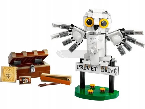 LEGO HARRY POTTER 76425 HEDWIGA Z WIZYTĄ NA UL. PRIVET DRIVE 4 klocki +7lat