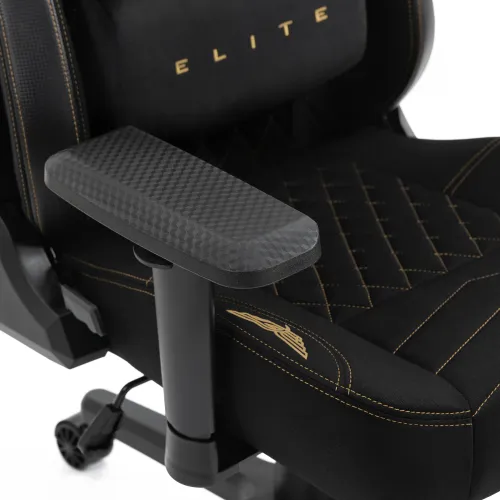 Fotel GAMVIS Elite 2.0 XL Basic Czarny (złote elementy)