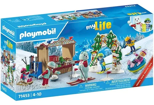 Playmobil My Life Набор фигурок 71453 Мир лыж