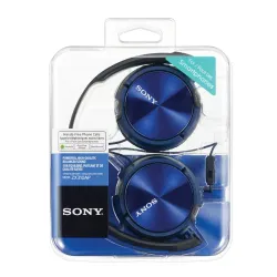 Słuchawki przewodowe Sony MDR-ZX310AP Nauszne Mikrofon Niebieski