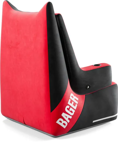 Fotel DIABLO CHAIRS X-Bager Czarno-Czerwony