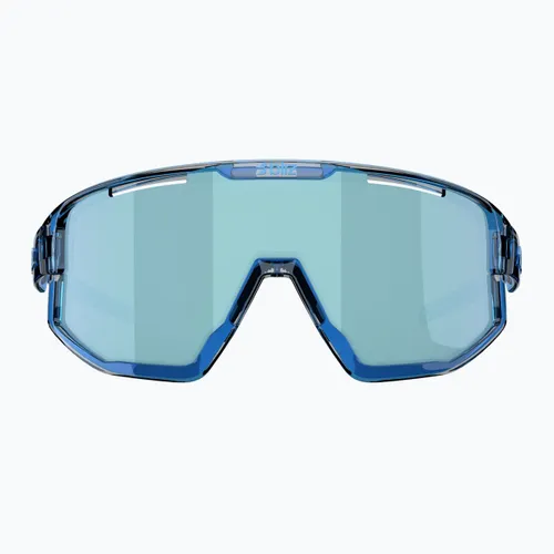 Okulary przeciwsłoneczne Bliz Fusion transparent blue/smoke ice blue multi