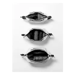 Kompresyjne organizery podróżne Matador Gear Cube Set 3-Pack - arctic white