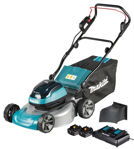 Kosiarka akumulatorowa Makita LXT DLM466PT2 2x5.0Ah