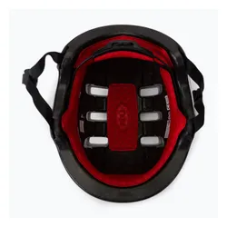 Kask rowerowy Bell Local matte white scribble