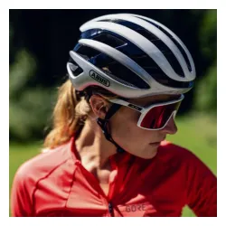 Kask rowerowy Abus AirBreaker pomarańczowy