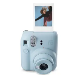 Aparat FUJIFILM Instax Mini 12 Niebieski Pokrowiec + Album + Ramki + Sznurek + Klamerki