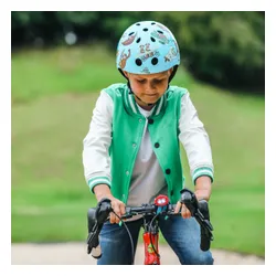 Kask rowerowy dziecięcy Hornit Sloth blue/brown