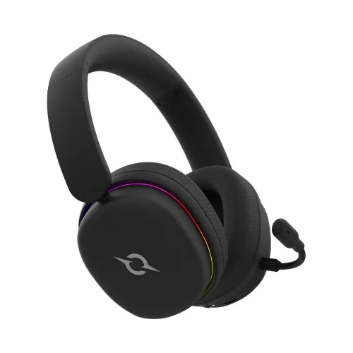 Słuchawki bezprzewodowe z mikrofonem Aqirys Luna Nauszne Czarny