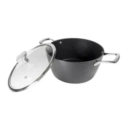 MONETA Armonia 4,5 l - garnek aluminiowy z pokrywką