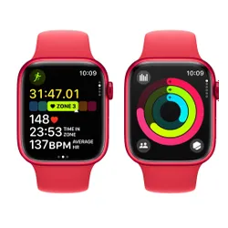 Смарт-часы Apple Watch 9 GPS 41mm алюминий спортивный ремешок M / L