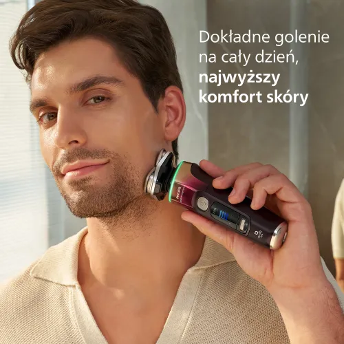 Golarka PHILIPS Seria i9000 Prestige Ultra Face & Body SkinIQ Pro XP9407/37 Na mokro i sucho