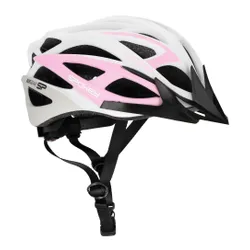 Kask rowerowy SPOKEY Femme Biało-różowy MTB (rozmiar M)
