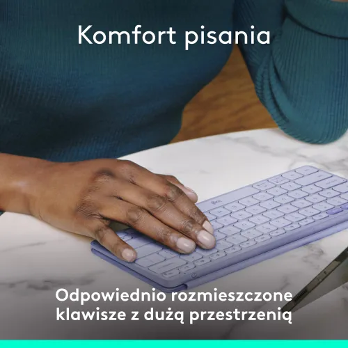 Klawiatura nożycowa Logitech Keys-To-Go 2 Fioletowy