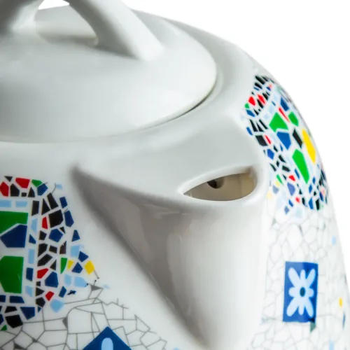 Czajnik elektryczny ceramiczny CONCEPT MOZAIKA BIAŁY 1,5 l
