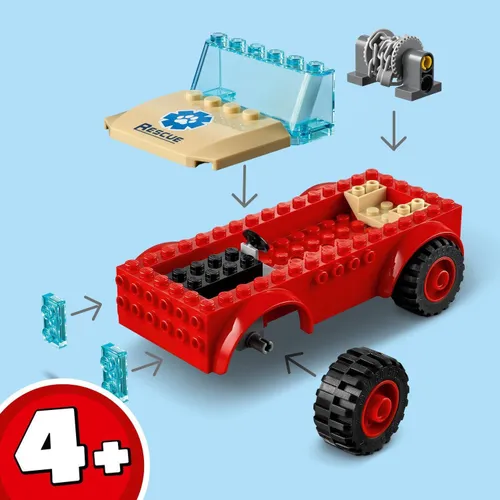 Lego City yaban hayatı kurtarıcılarının roadster'ı (60301)