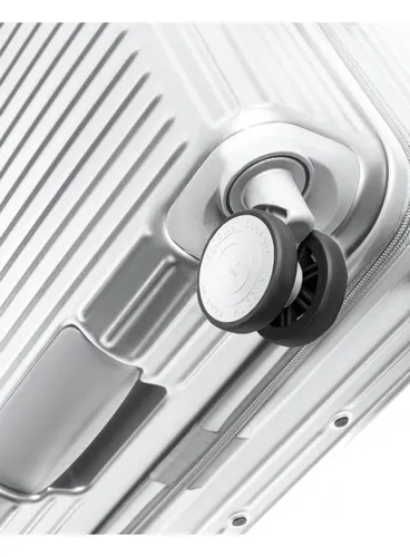 Walizka duża Puccini Dallas - srebrny