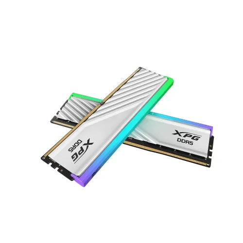 Pamięć RAM Adata XPG Lancer Blade RGB DDR5 32GB (2x16GB) 6400 CL32 Biały