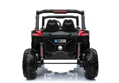 Auto Na Akumulator Dla 2 Dzieci Jeep Xmx603 Buggy 4X4 Pilot Skóra Eva LED MP3