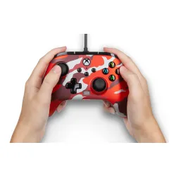 Геймпад PowerA Enhanced Metallic Red Como Pad для Xbox Series X/S, Xbox One, PC проводной