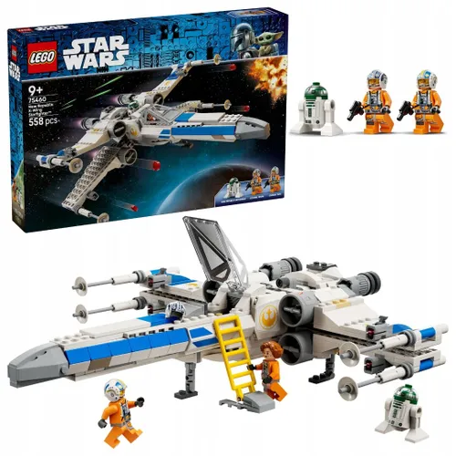 LEGO Star Wars 75460 Myśliwiec X-Wing Nowej Republiki Mandalorianin Grogu