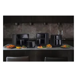 Air Fryer Frytkownica beztłuszczowa HISENSE HAF2100DCD 7.7l z 10 automatycznymi programami i okienkiem do obserwacji postępów gotowania