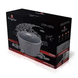 Garnek granitowy 28 cm Berlinger haus bh-1153 stone touch 1szt