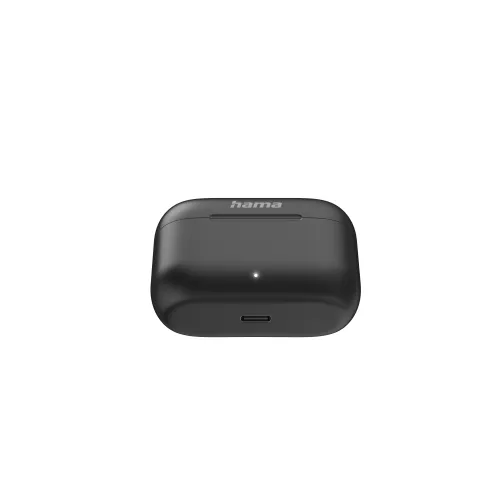 Słuchawki bezprzewodowe Hama Passion Clear II ANC Dokanałowe Bluetooth 5.3 Czarny