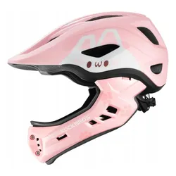 Kask rowerowy dziecięcy fullface szczękowy 2w1 odpinana szczęka rozmiar "M"