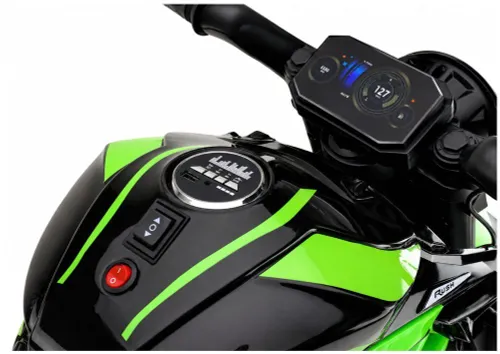 Motor Na Akumulator Dla Dziecka Xw-07 Podświetlane Koła LED Eva Skóra Radio