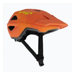 Kask rowerowy MET Echo orange rust matt