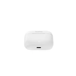Słuchawki bezprzewodowe Hama Passion Clear II ANC Dokanałowe Bluetooth 5.3 Biały