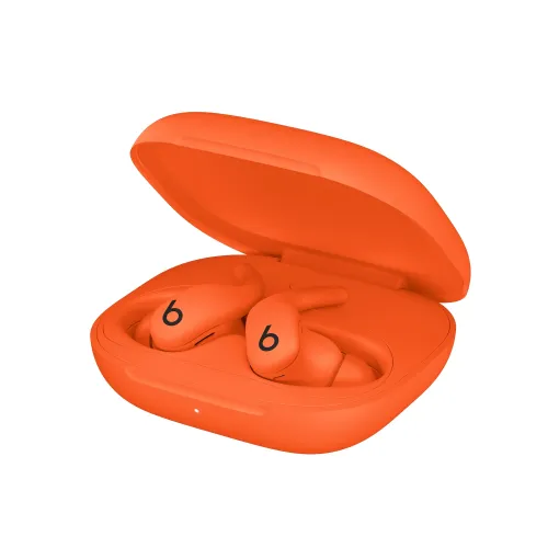 Słuchawki bezprzewodowe Beats Powerbeats Fit Spark Orange Dokanałowe Bluetooth Pomarańczowy