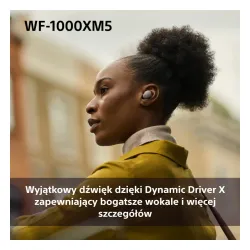 Słuchawki bezprzewodowe Sony WF-1000XM5 ANC Dokanałowe Bluetooth 5.3 Smoky Pink