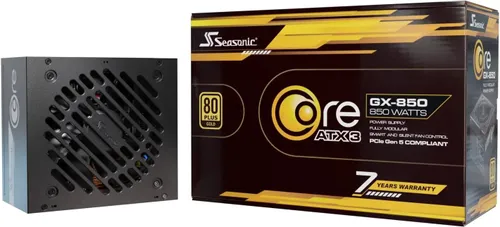 Zasilacz SEASONIC Core GX-850 850W 80 Plus Gold ATX3.1
