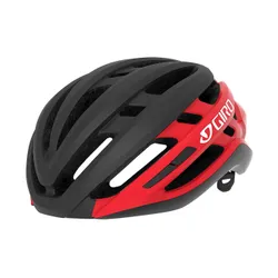 Kask rowerowy Giro Agilis Integrated MIPS matte black/bright red