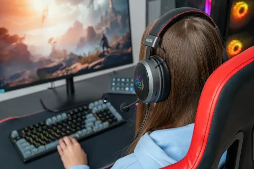 Słuchawki MAD DOG GH600K Nauszne, Dźwięk przestrzenny