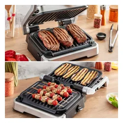 Электрический гриль Tefal OptiGrill 2в1 GC772D30