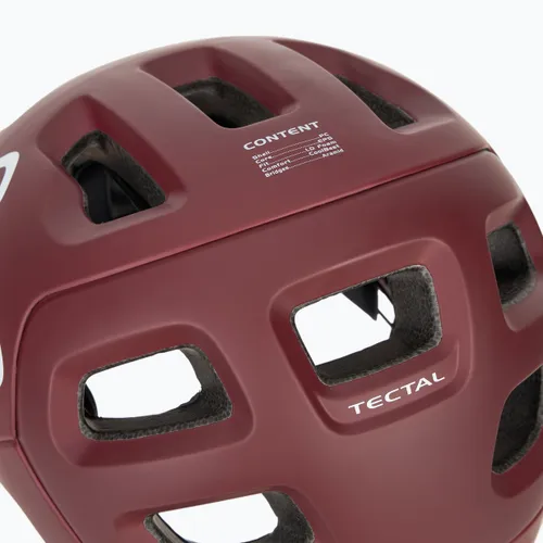 Kask rowerowy POC Tectal propylene red matt