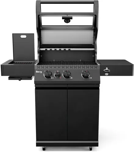 Grill gazowy KOLER Krone Compact Pro Czarny 15.8 kW 60 x 46 cm