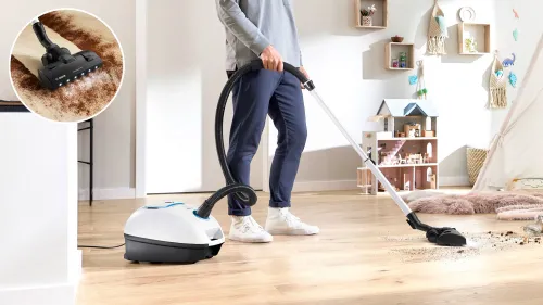 Odkurzacz Bosch ProSilence BGL41SIL1L 700W Szczotka do parkietów