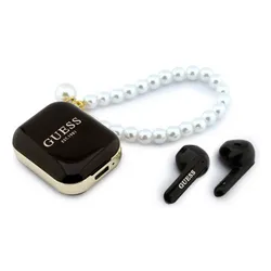 Słuchawki douszne GUESS Pearl Strap Czarny