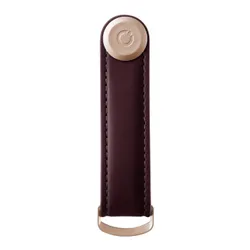 Skórzane etui na klucze Orbitkey Key Organiser Leather - wine