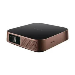 ViewSonic Projektor M2 - DLP projector - 3D - 802.11a/b/g/n wireless / Bluetooth 4.0 - matte black - 1920 x 1080 - 1200 ANSI lumens