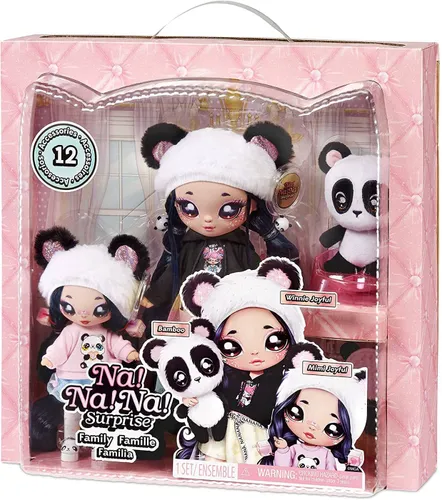 MGA Entertainment açık!Al!Al! Surprise Family-Panda Family