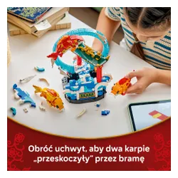LEGO 80120 Chinese Festivals Karp przeskakujący przez Smoczą Bramę