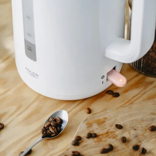 ADLER AD 1386 2,2 l biały - czajnik elektryczny plastikowy